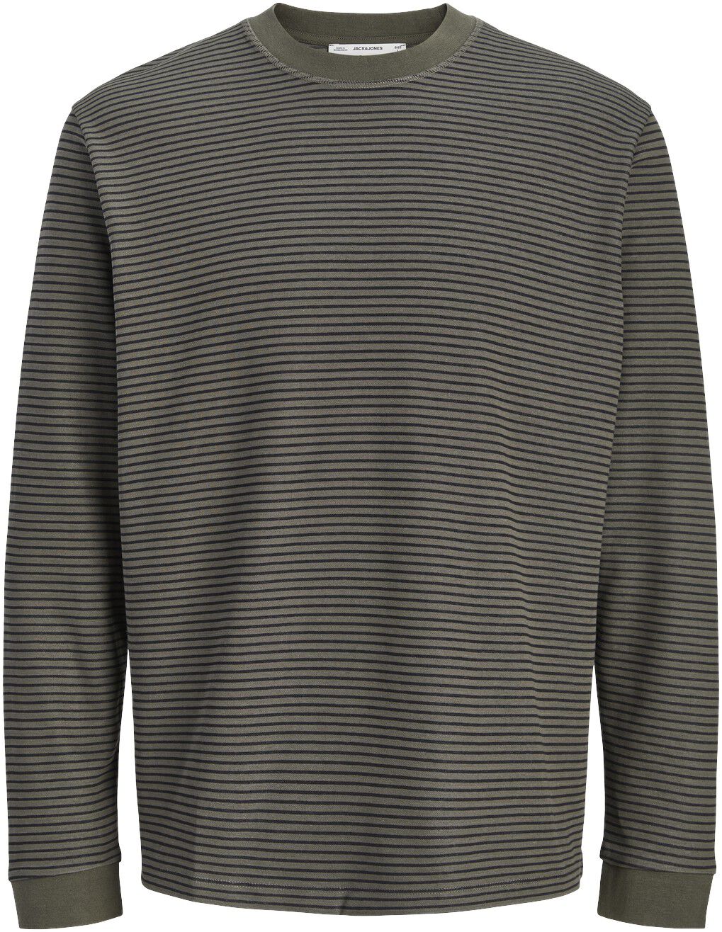 JCOBARRON STRIPE TEE LS CN STYD