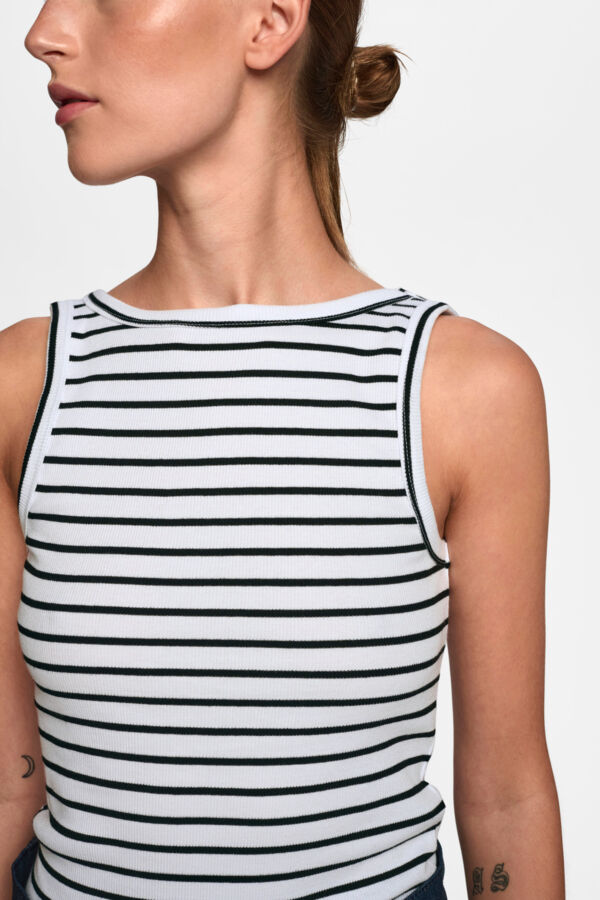 DrewGZ sl reversible stripe top NOO