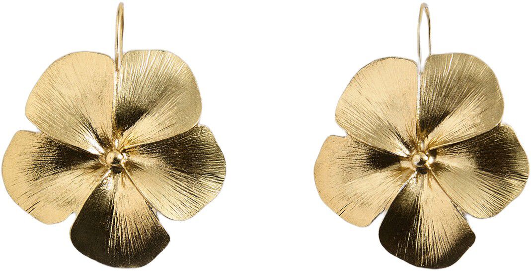 Flower design earrings