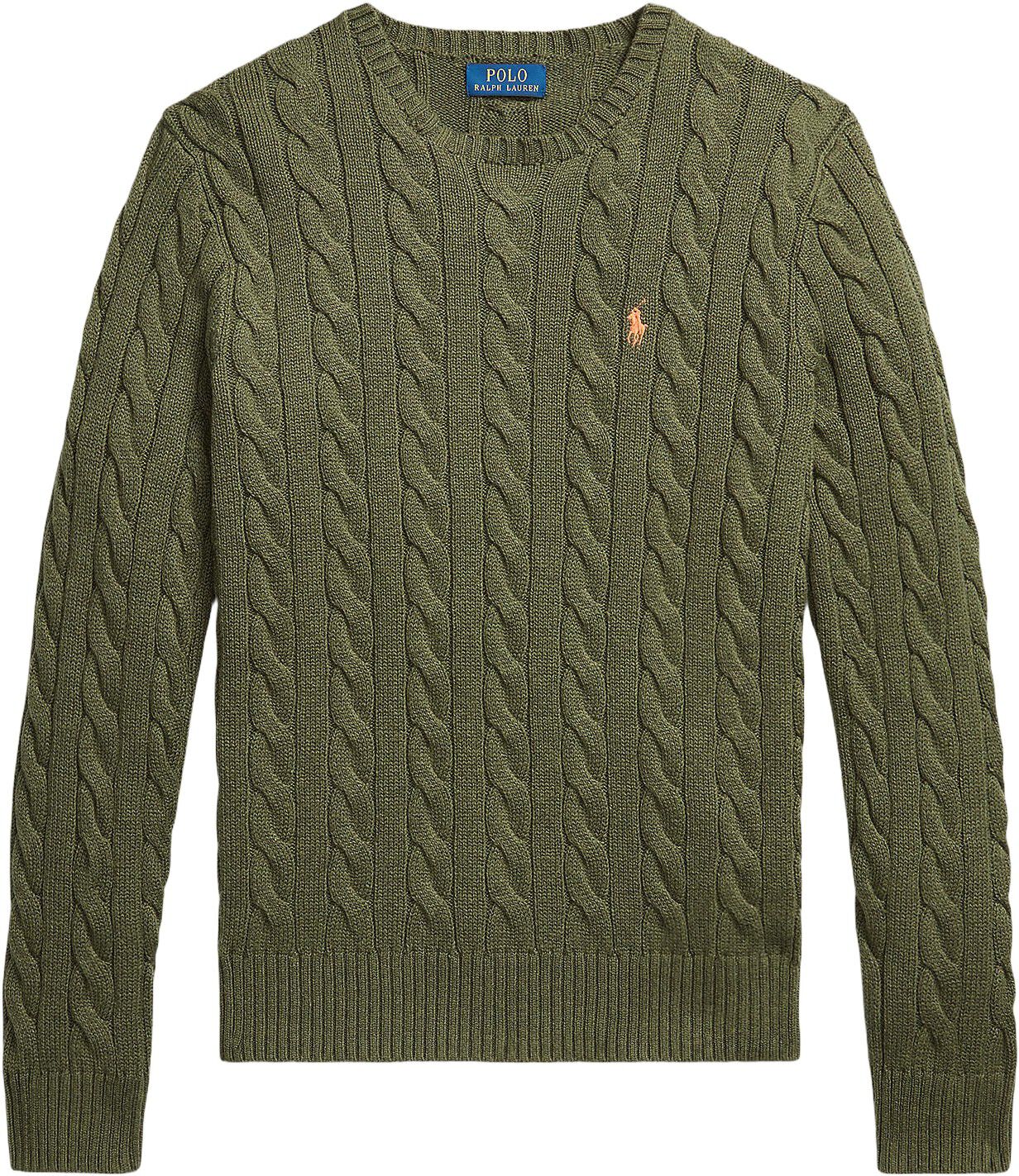 Cable-Knit Cotton Sweater