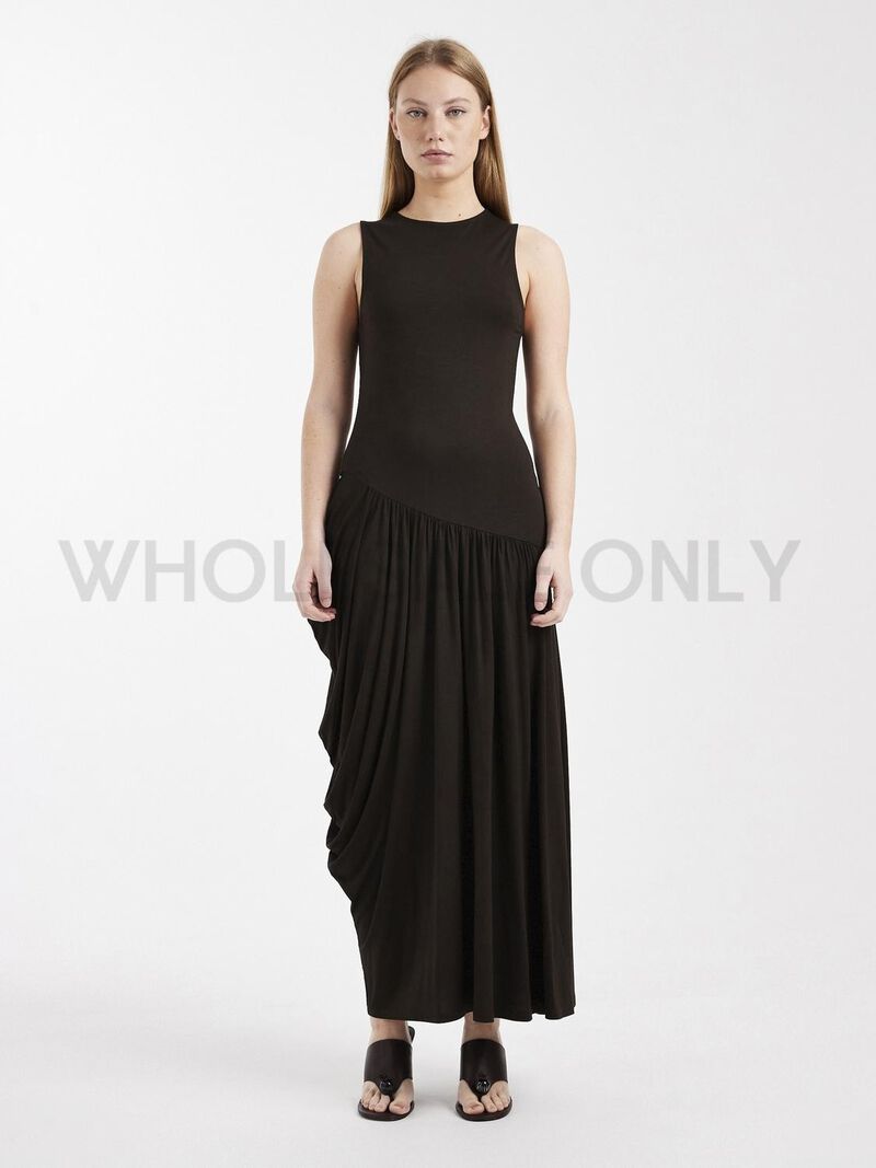 Tsjulie Bubble Ham Maxi Dress Jrs