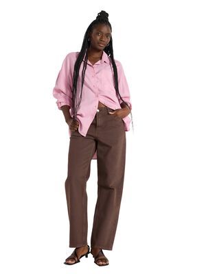 Trousers denim straight reg wa