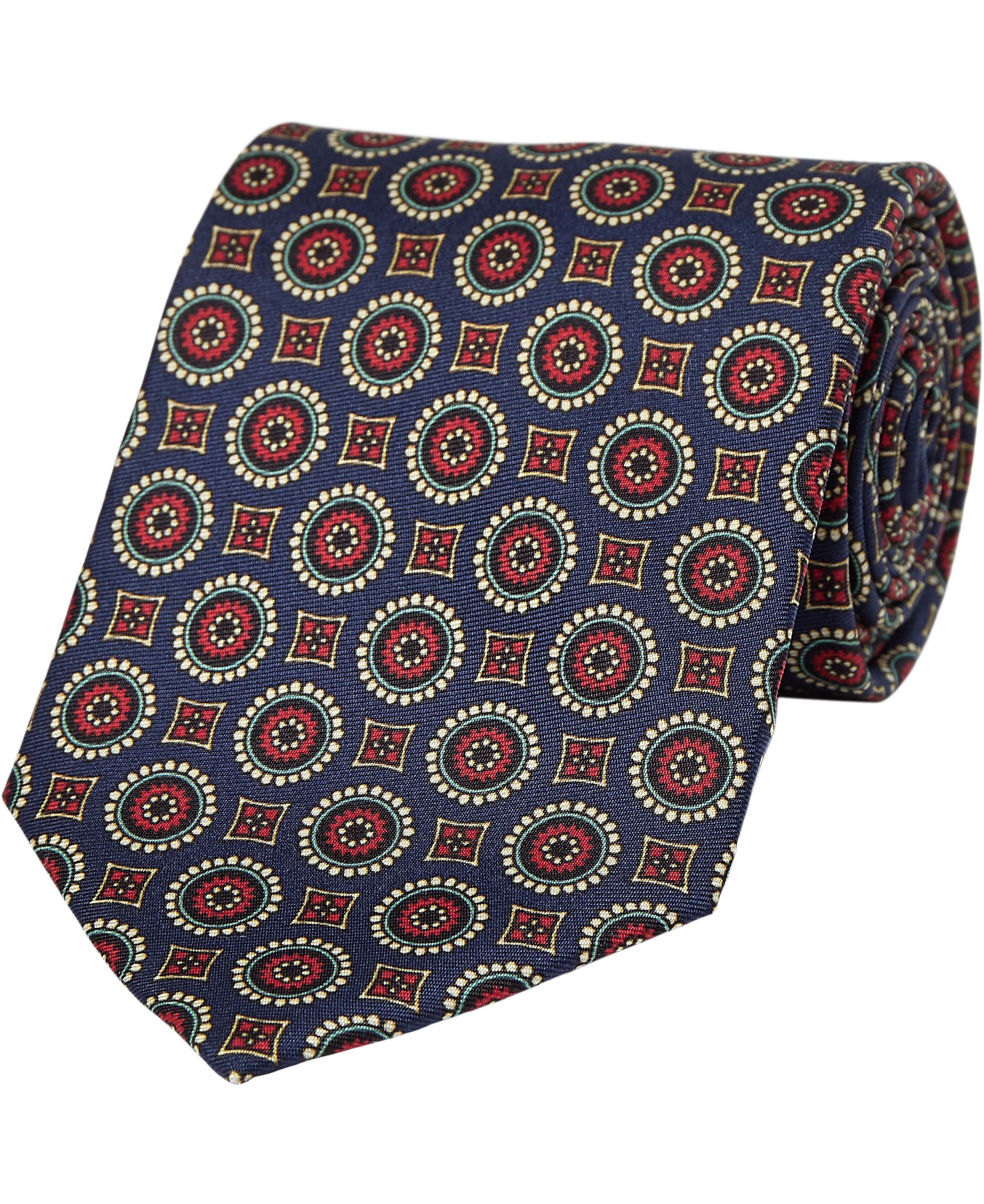 FOULARD PRINT TIE