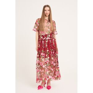 Fuschia blouse