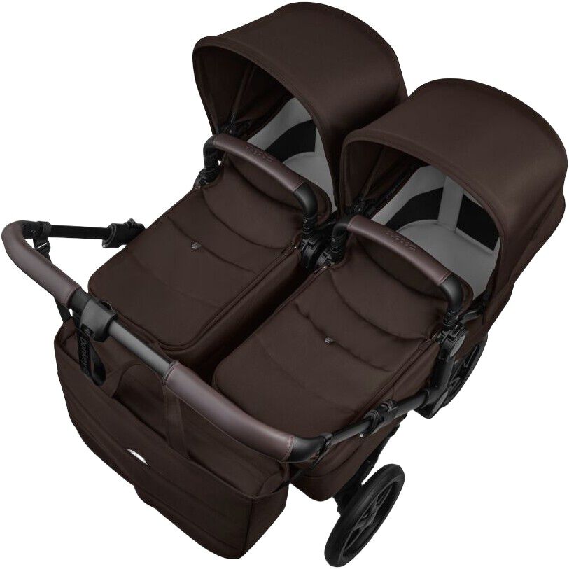 Bugaboo Donkey 6 twin bassinet fabric complete Cocoa Brown