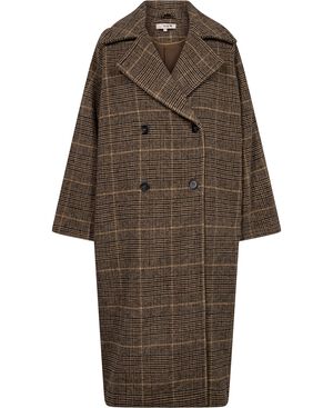 Checka long coat
