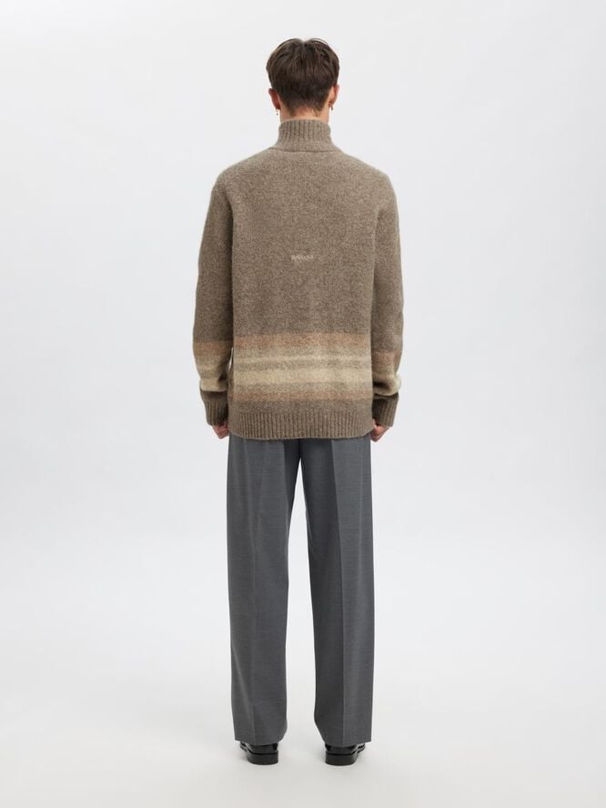 ANRNORMAN LS KNIT FULL ZIP CARDIGAN