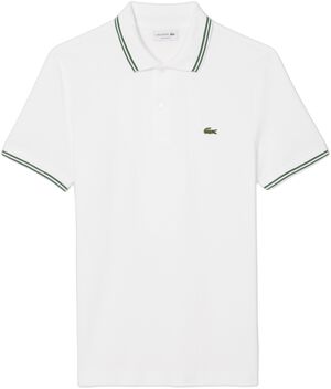 SHORT SLEEVED RIBBED COLLAR SHIRT