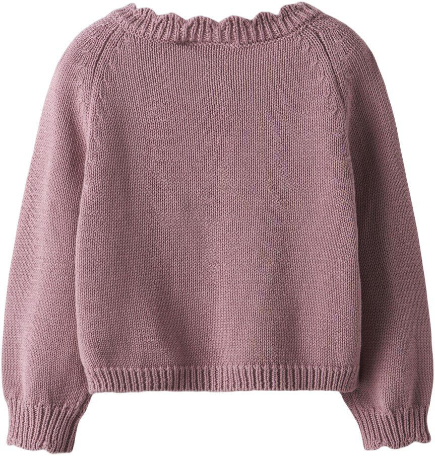 NMFRAMLA LS SHORT KNIT CARD LIL