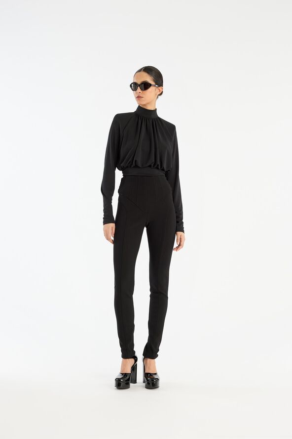 RUCHED LS TOP