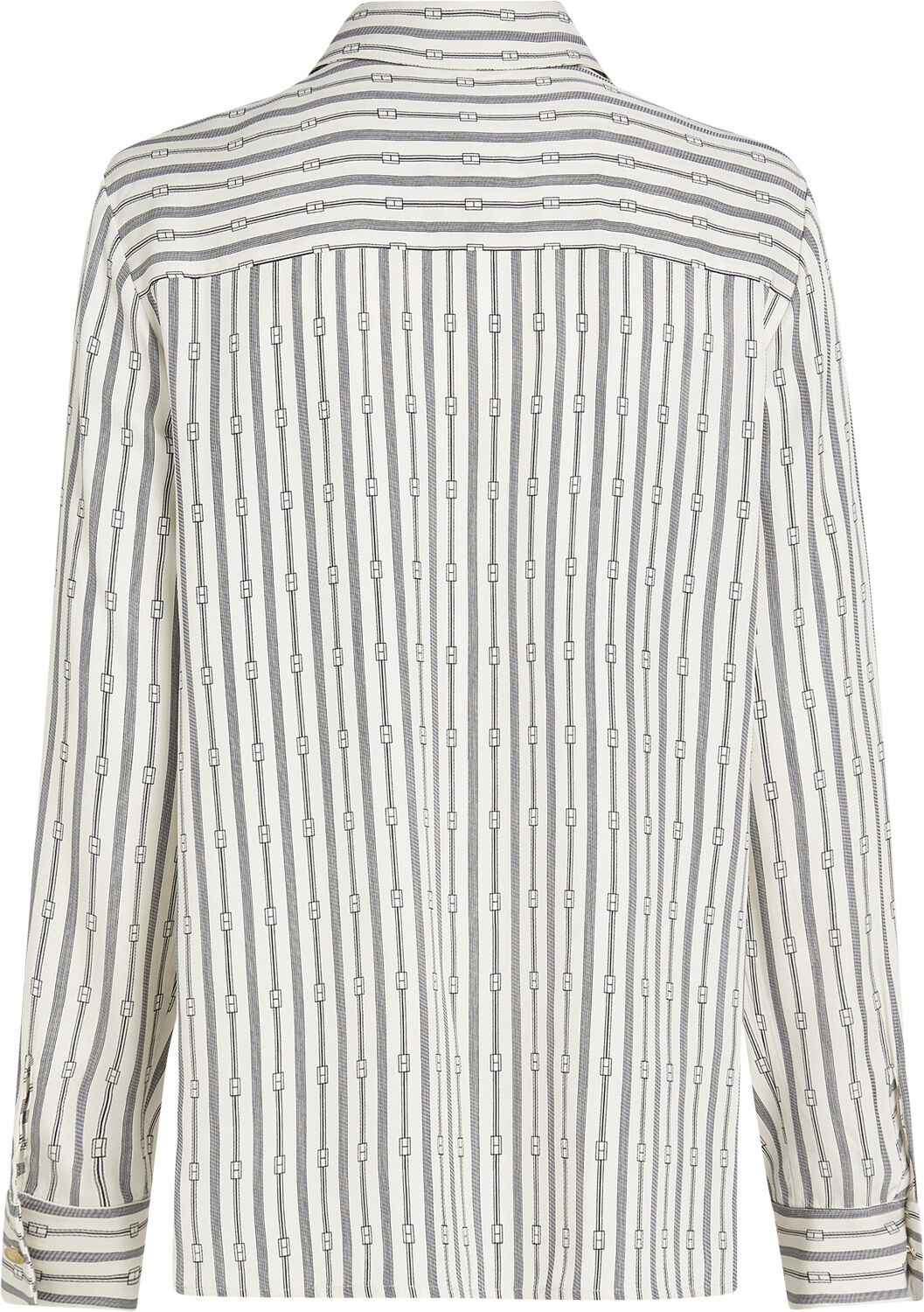 FLUID VIS PRT RELAXED LS SHIRT