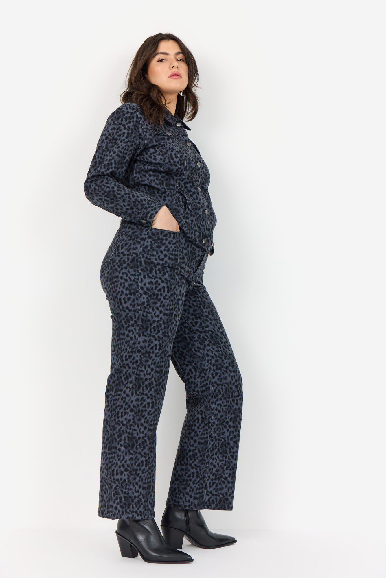 Curvy WA-NOELLE 3 Jeans Sort