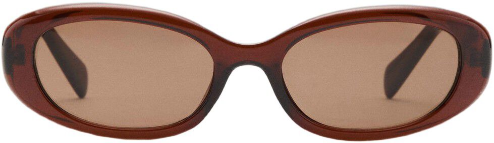 Oval-frame sunglasses