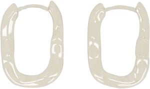 Earrings swirl effect