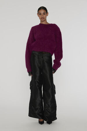 Shiny Cargo Pants
