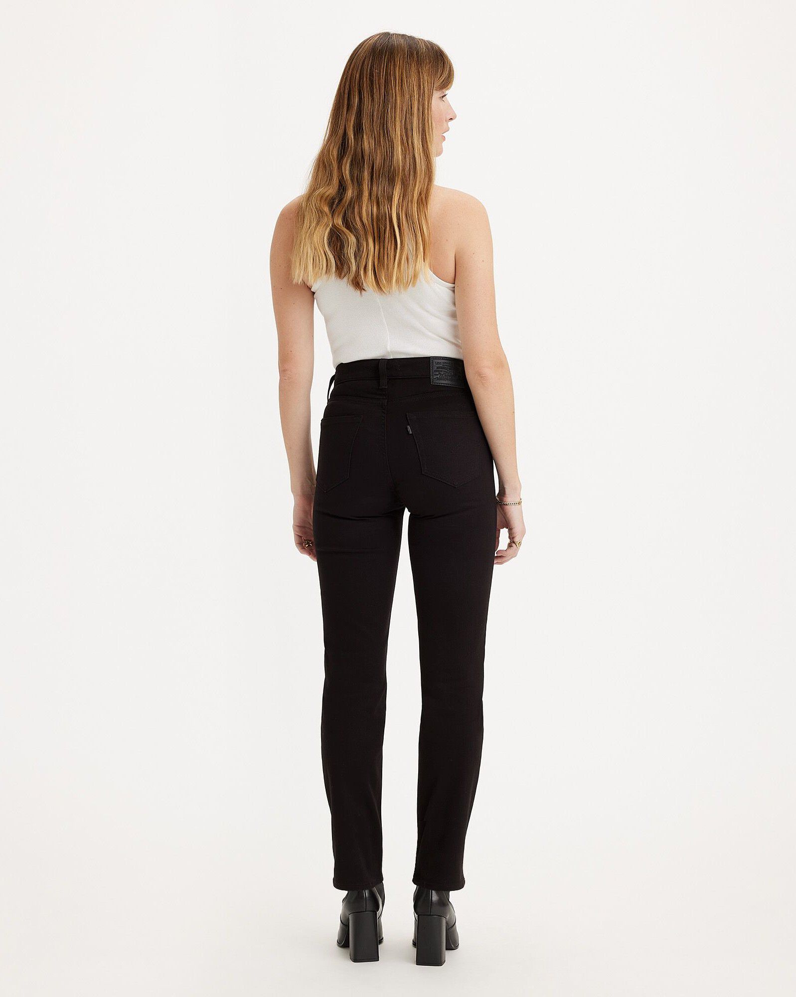 724 High Rise Straight Jeans