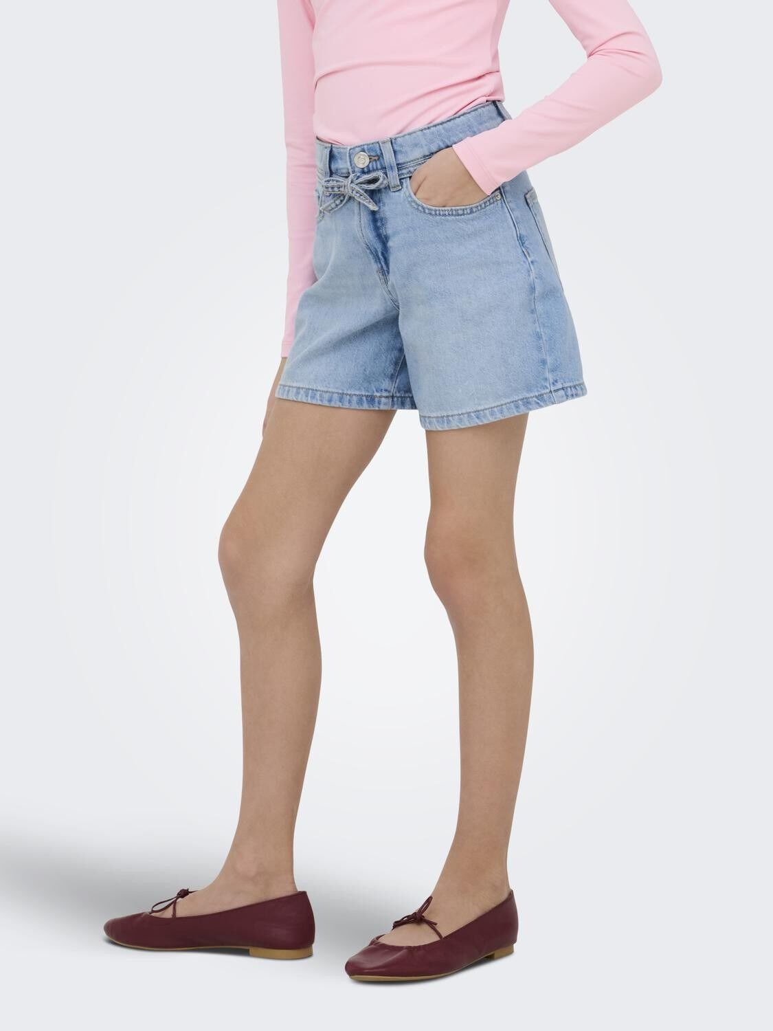 KOGGIANNA HW BELT SHORTS PIMBOX DNM