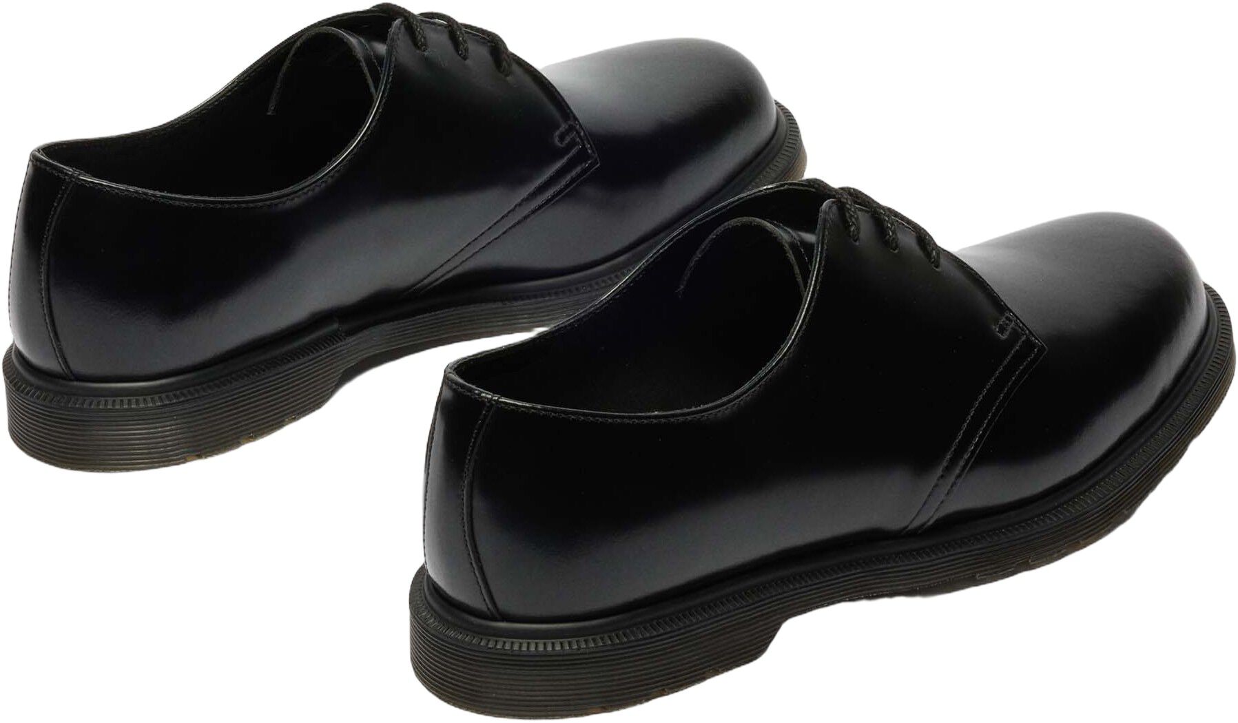 Mayfare Shoe Black Polished Smooth