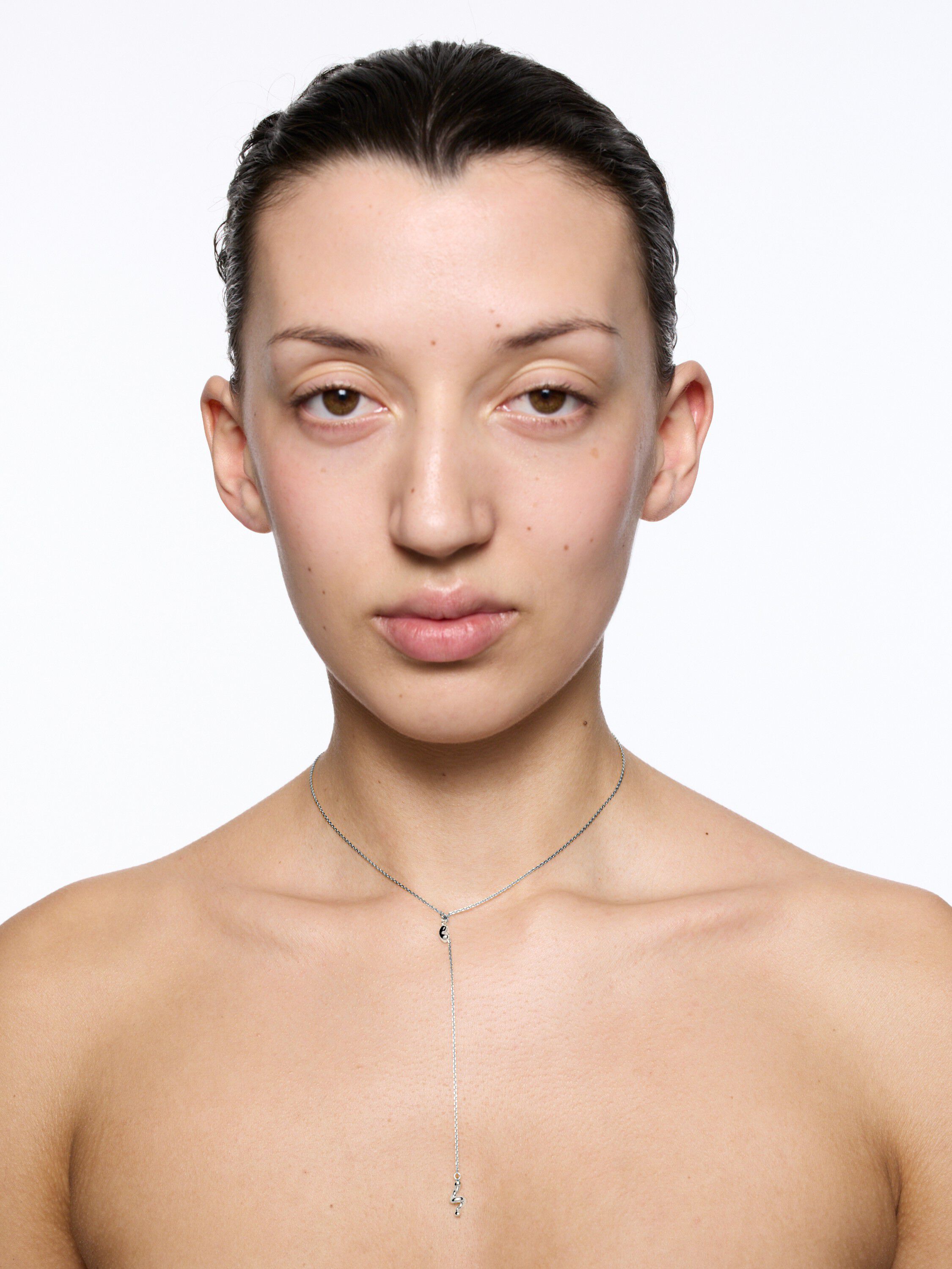 Coil Necklace Silver