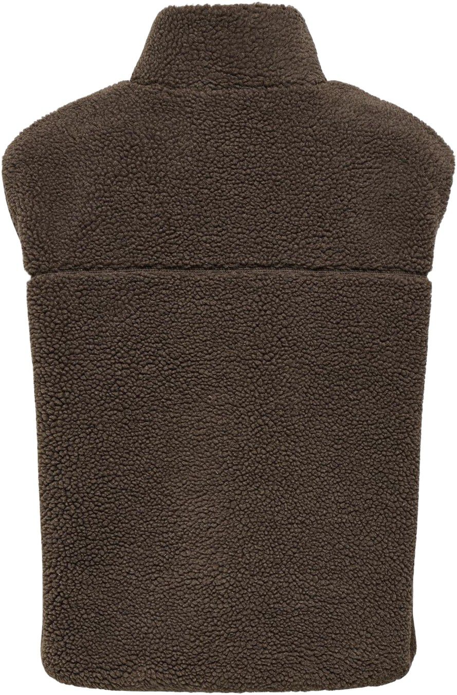 ONLBABY TEDDY HIGH ZIP VEST PNT NOO