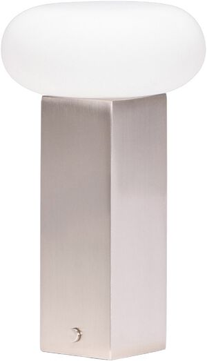 Low Portable Lamp Nickel