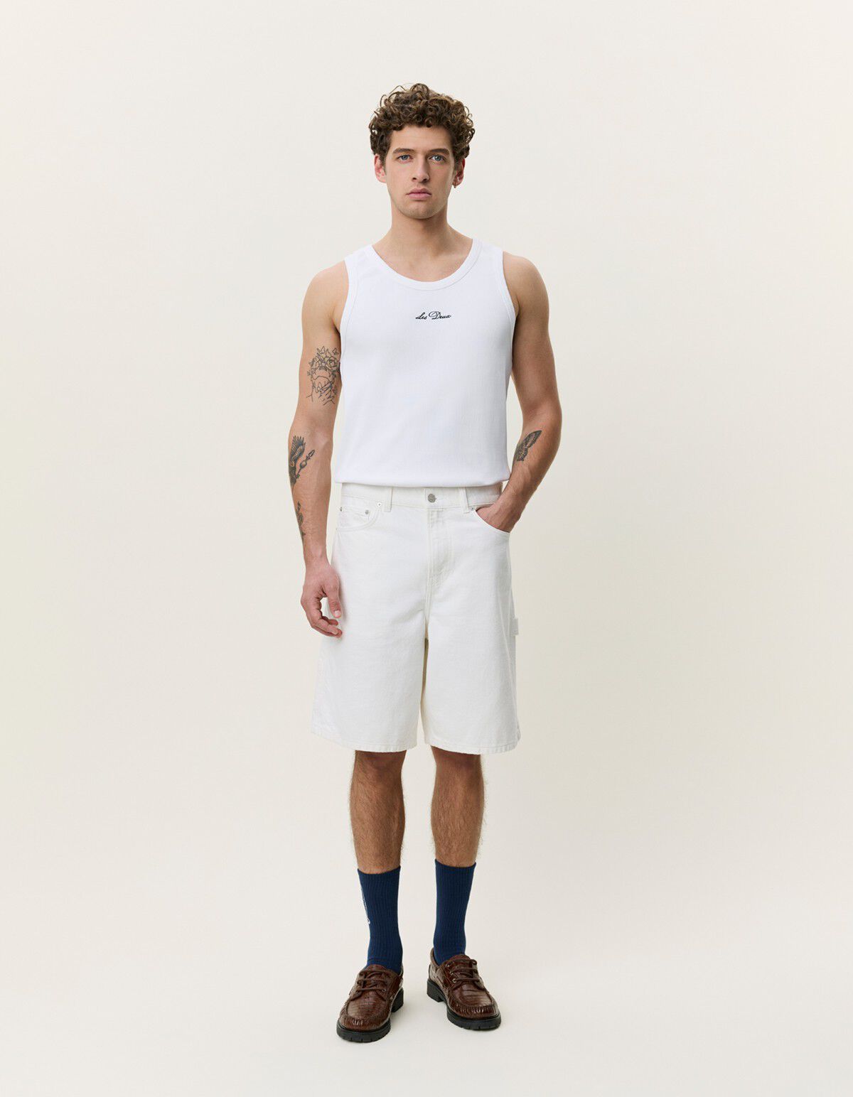 Carpenter Denim Shorts