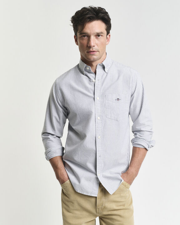 REG CLASSIC OXFORD STRIPE SHIRT