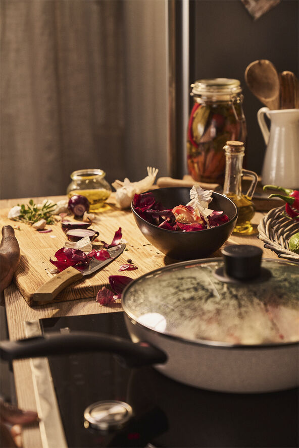 Ledro Sautepande Med låg 28 Beige Rund