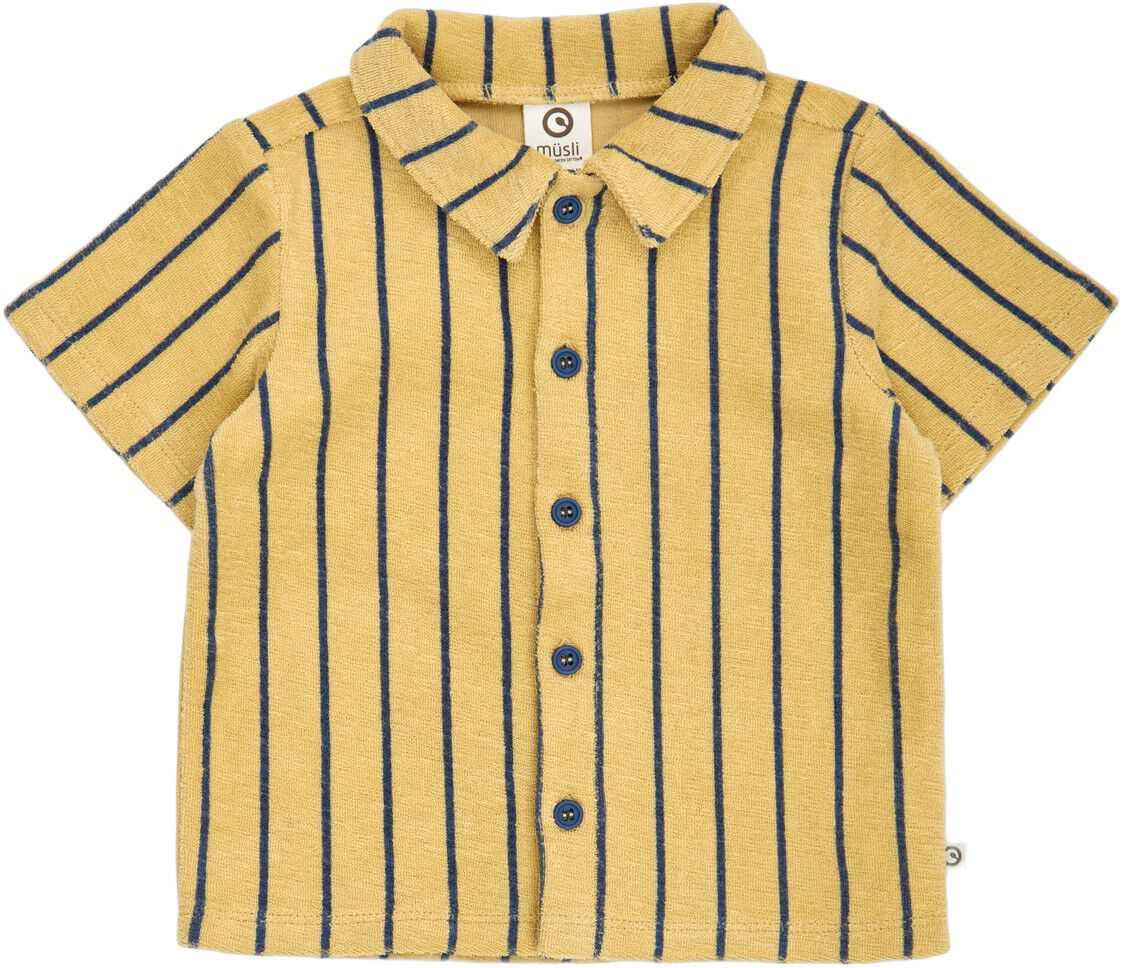 Terry stripe s/s shirt baby