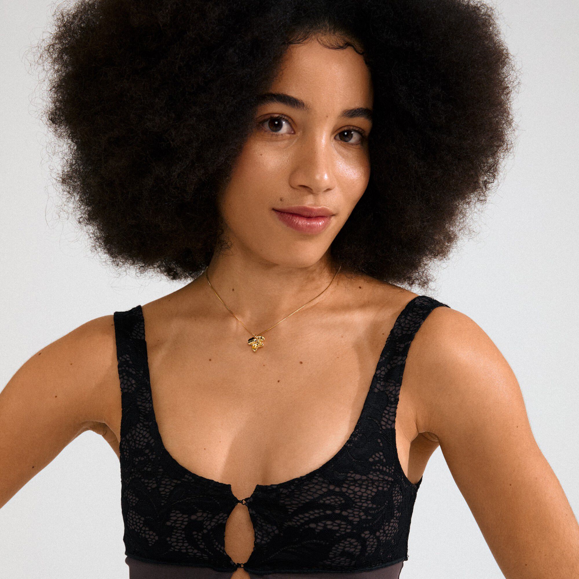 LUIS necklace gold-plated