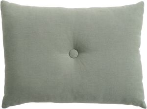 Dot Cushion-Linen-Pine green