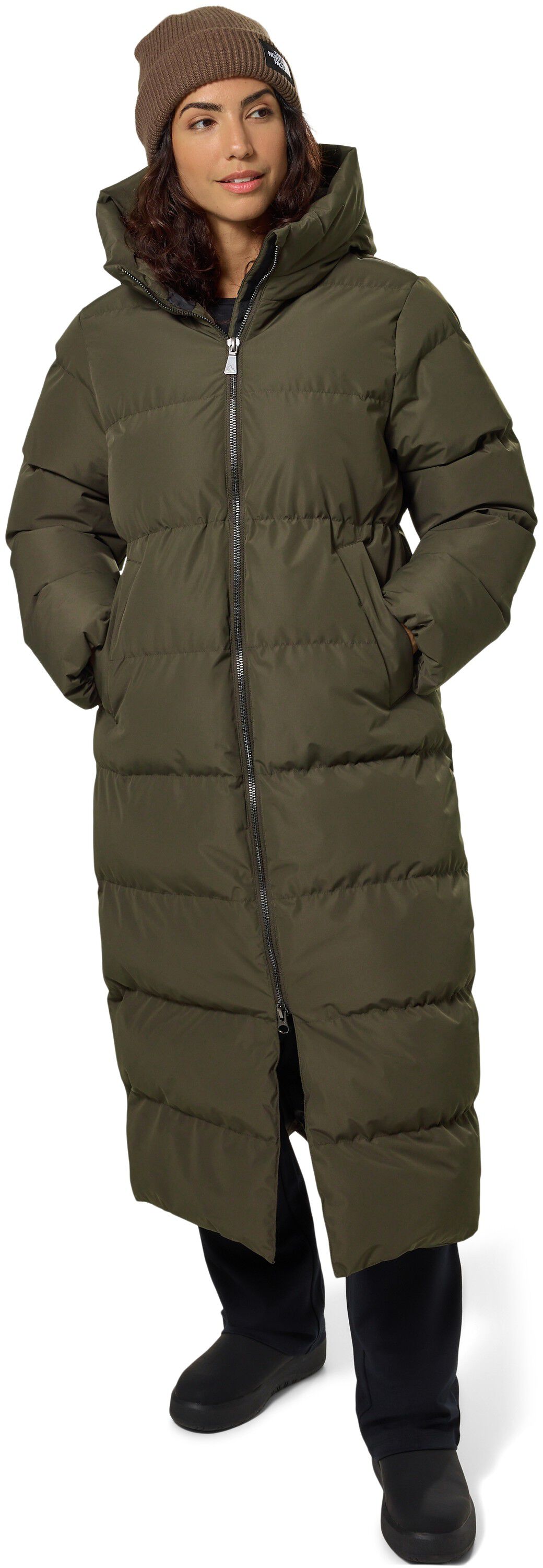Anna Puffer Lang Vinterjakke
