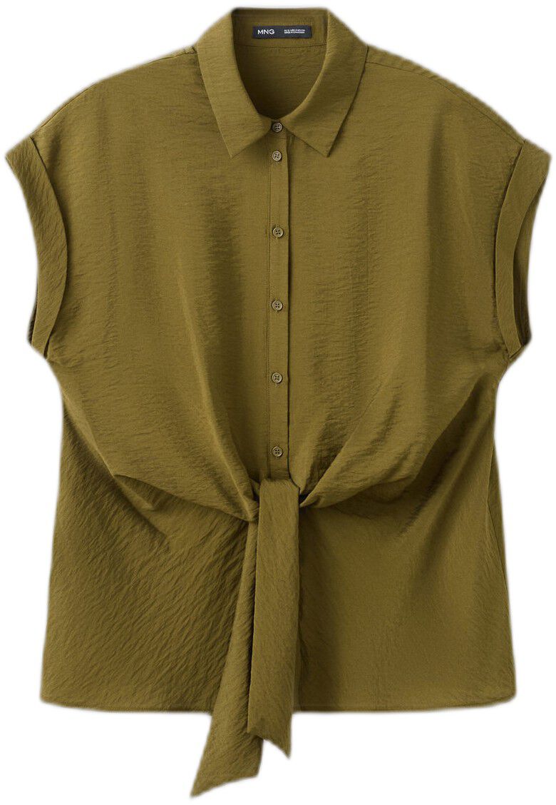 Knot short-sleeve shirt