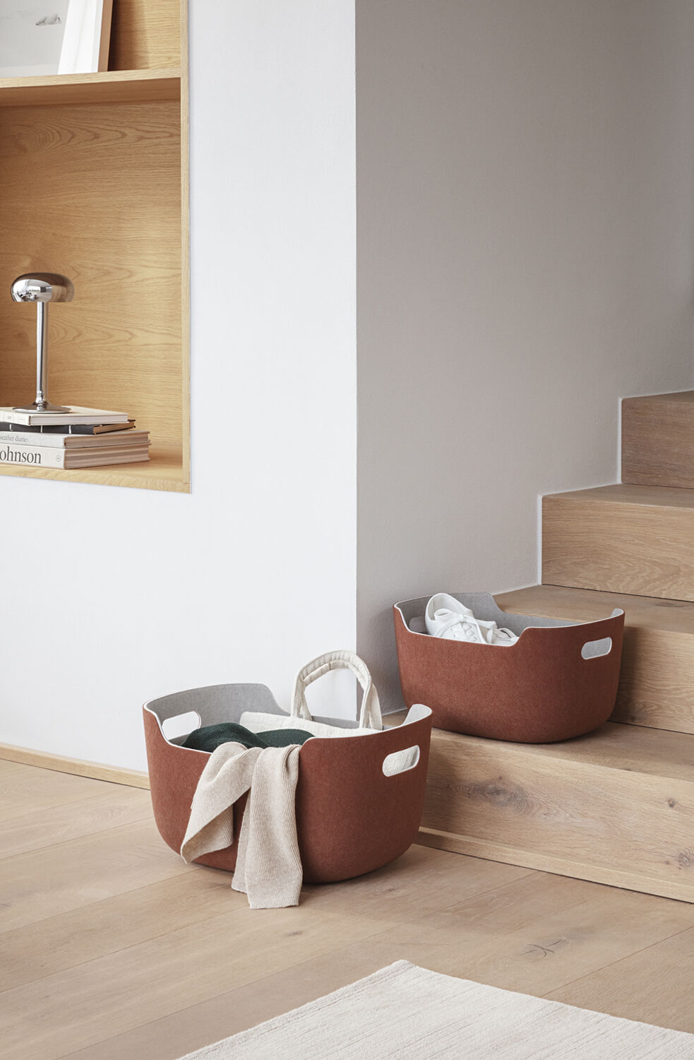 Tidy Kurv 40x29x20 cm Chestnut