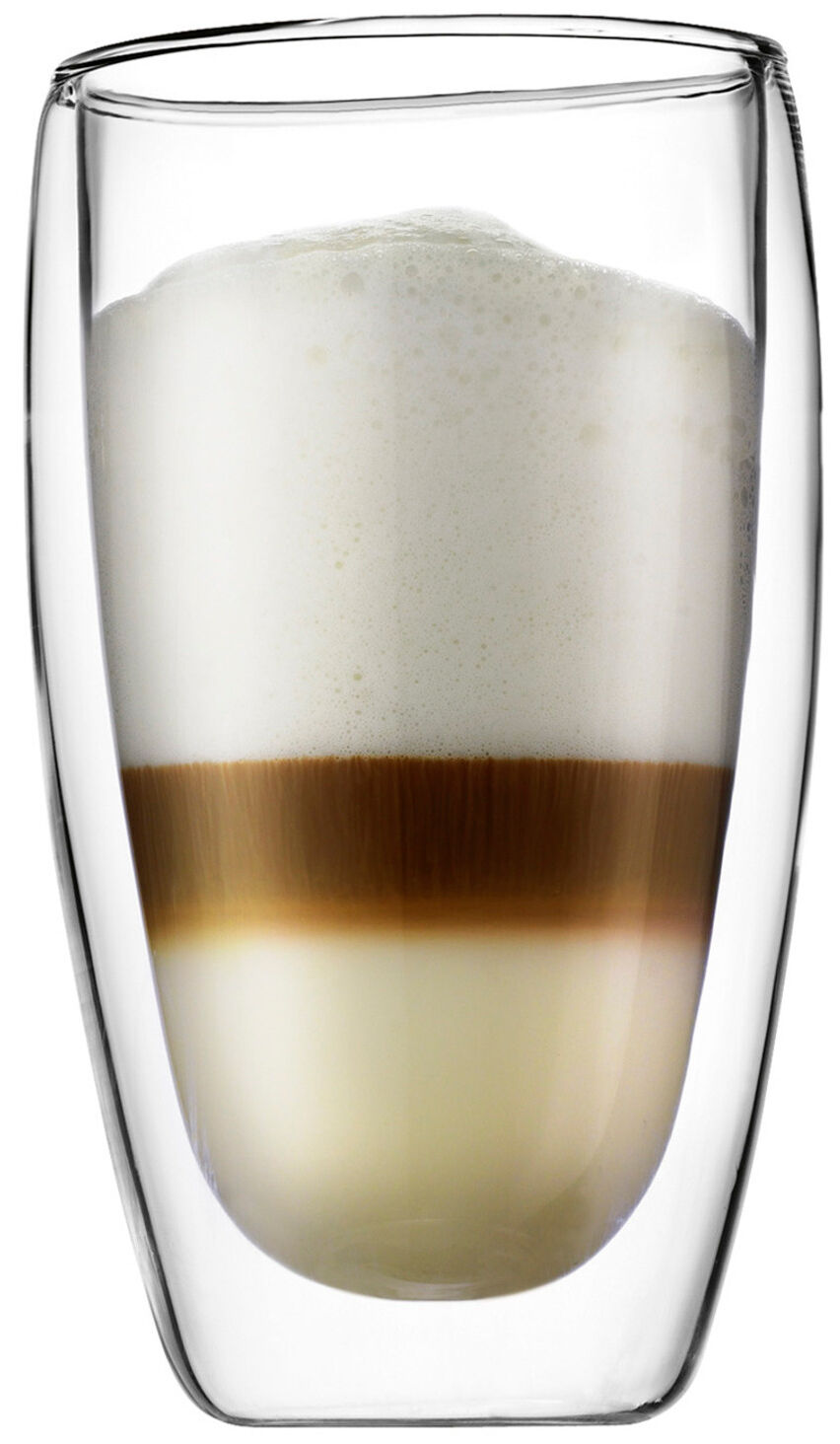 Pavina dobbeltv&aelig;gget glas 0.45 l. 2 stk.