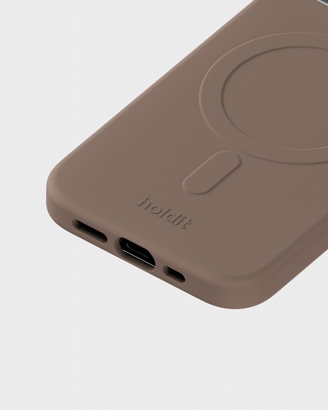 Soft Magsafe Case iPhone 12/12Pro Mocha Brown