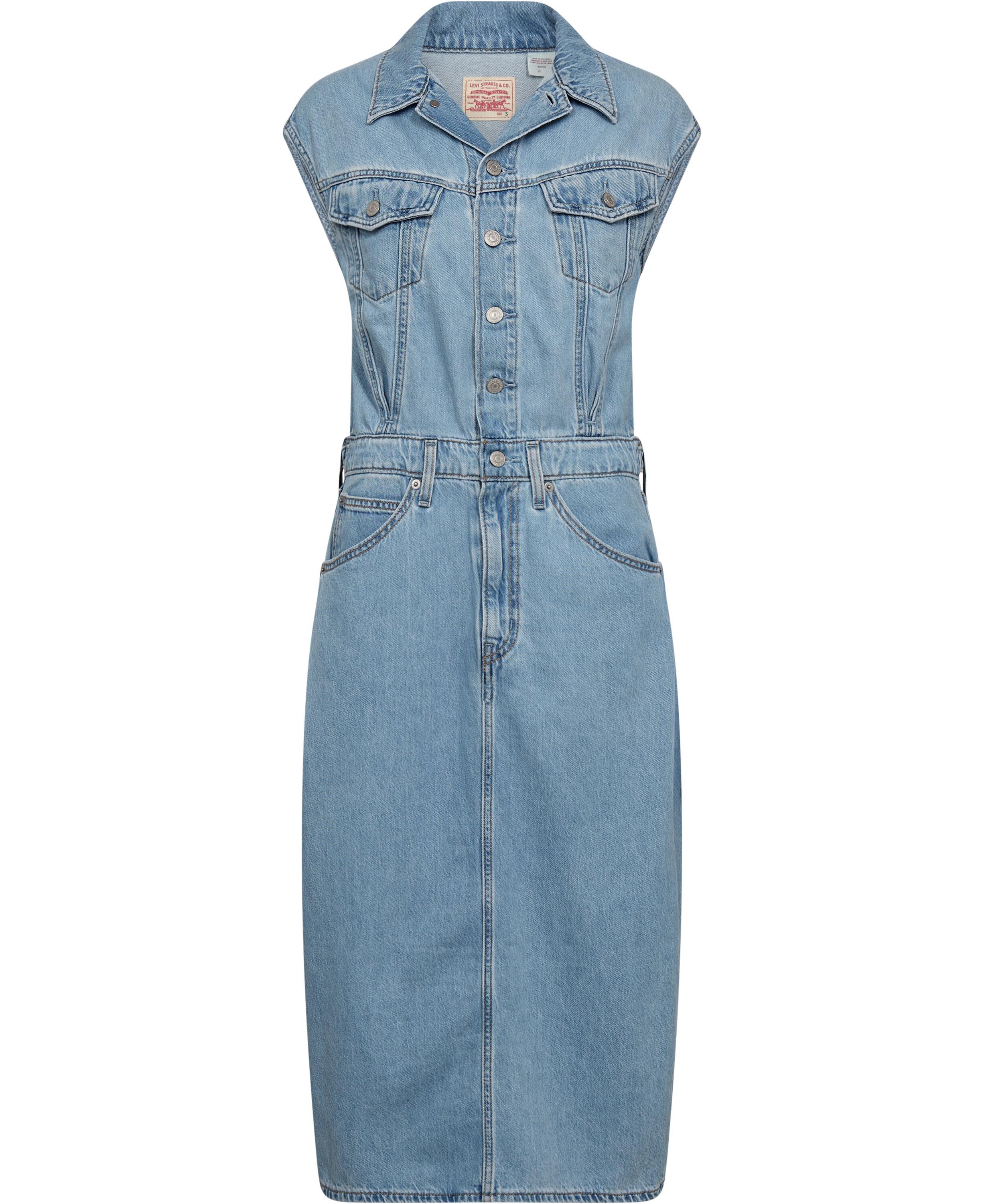 ICONIC SLEEVELESS DRESS WRAPPE