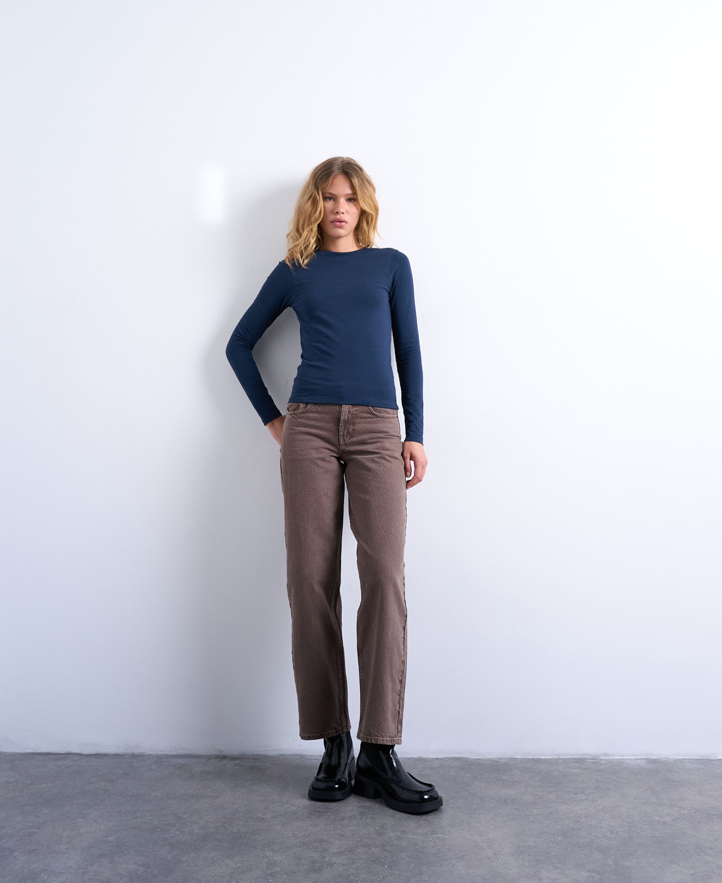 TSLINA LS TOP JSR - COTTON