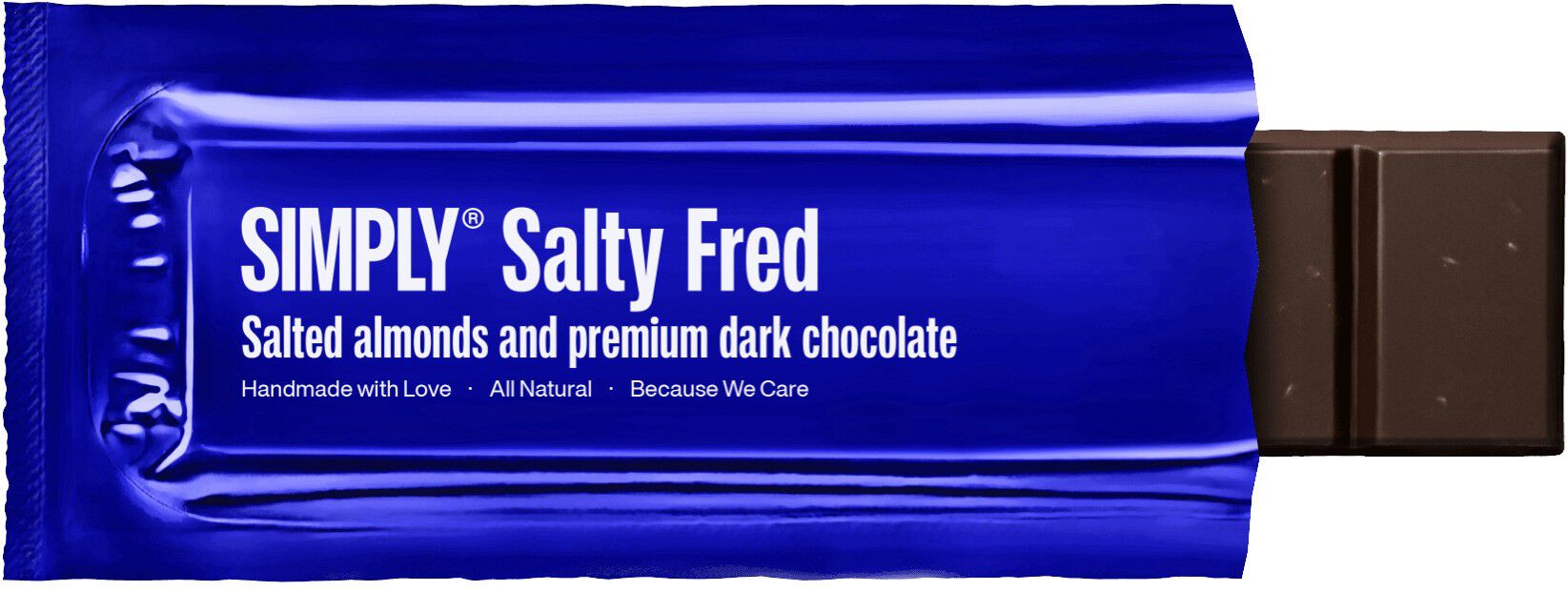 Simply&reg; SALTY FRED chokoladebar (40g)