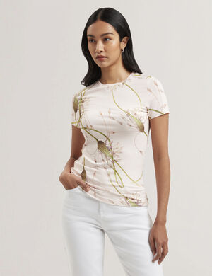 LEXIII Printed Fitted Tee