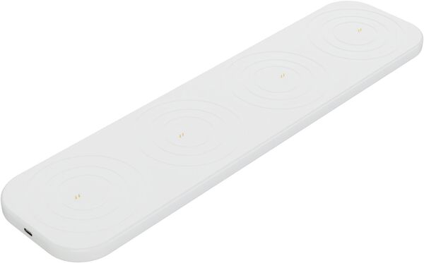 LED rechargeable base, Large, USB-C, White, 40x10 cm