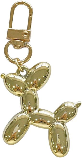keyhanger guld ballonhund