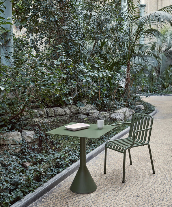 Palissade Armchair-Olive powder coa