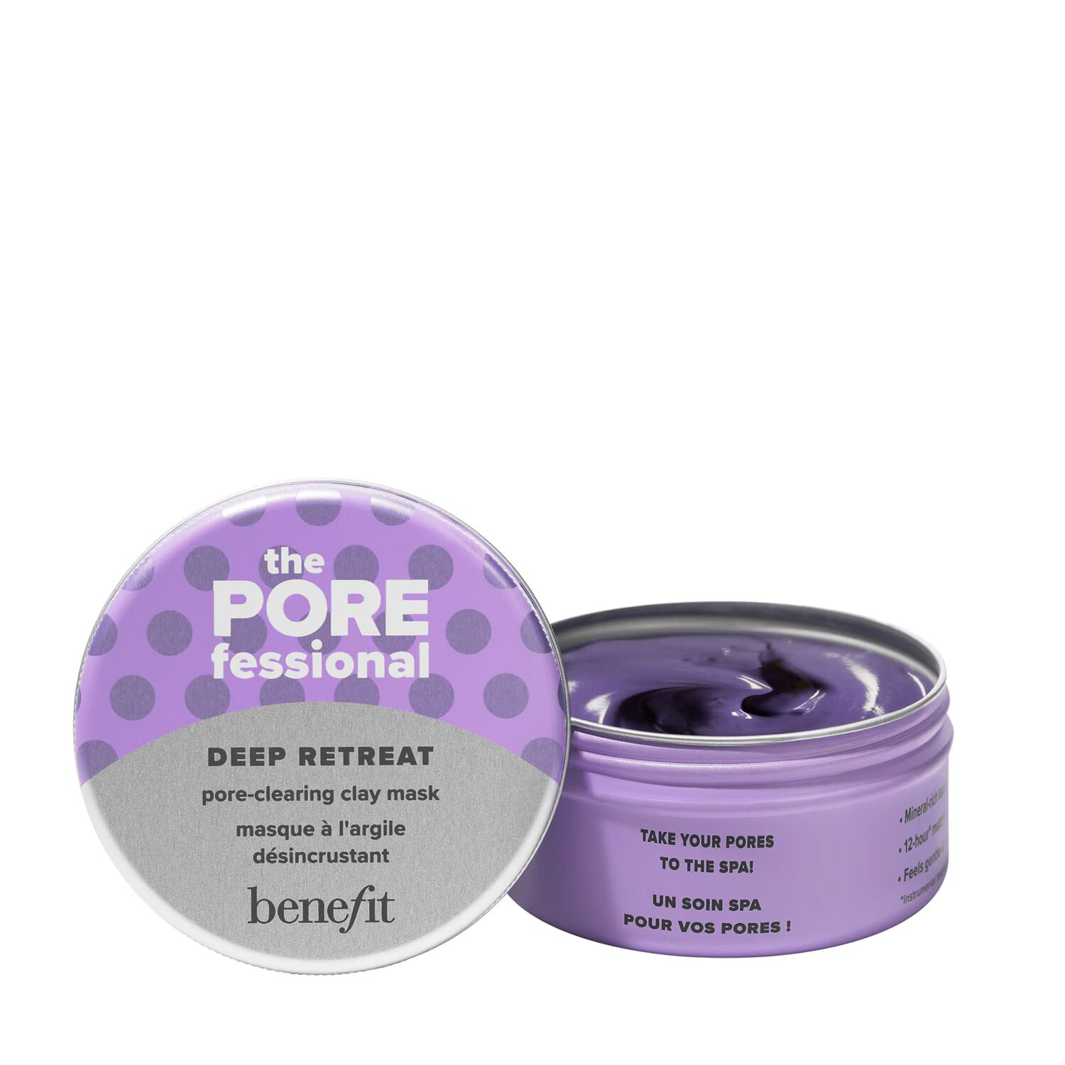 The POREfessional Deep Retreat   dybderensende lermaske til porer
