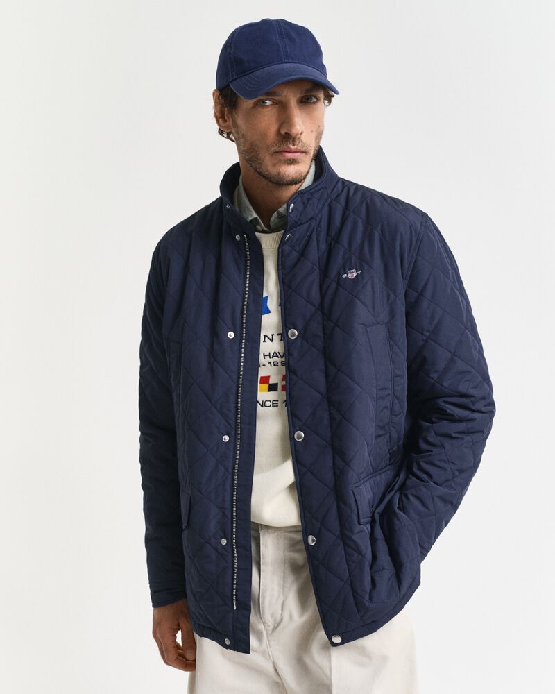 Quilted Windcheater Mid Jacket
