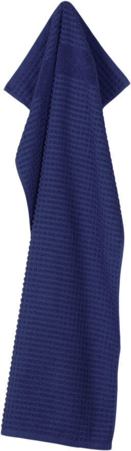 Check H&aring;ndkl&aelig;de 50x100 cm marine bl&aring;