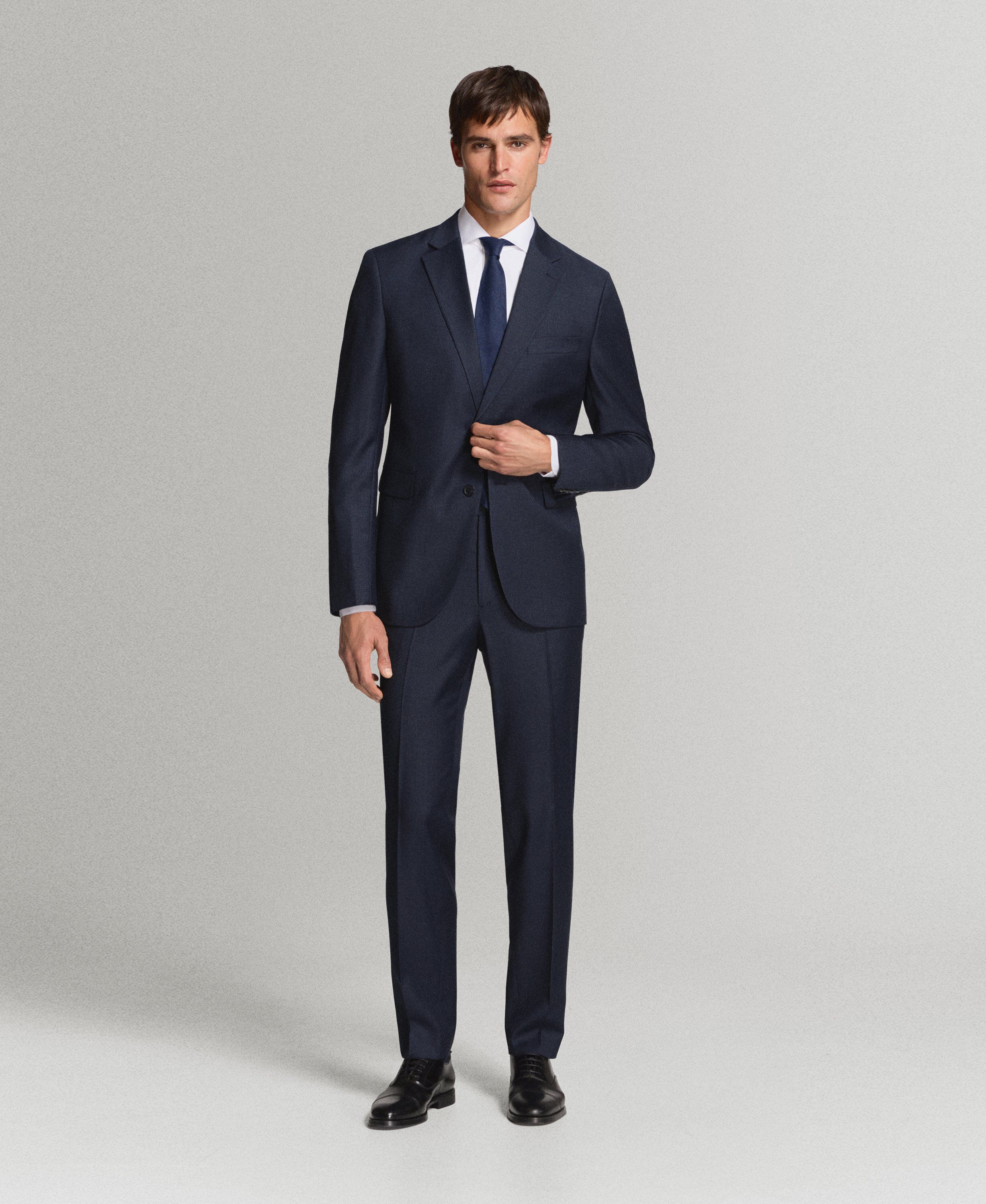 Turin 100% virgin wool suit jacket