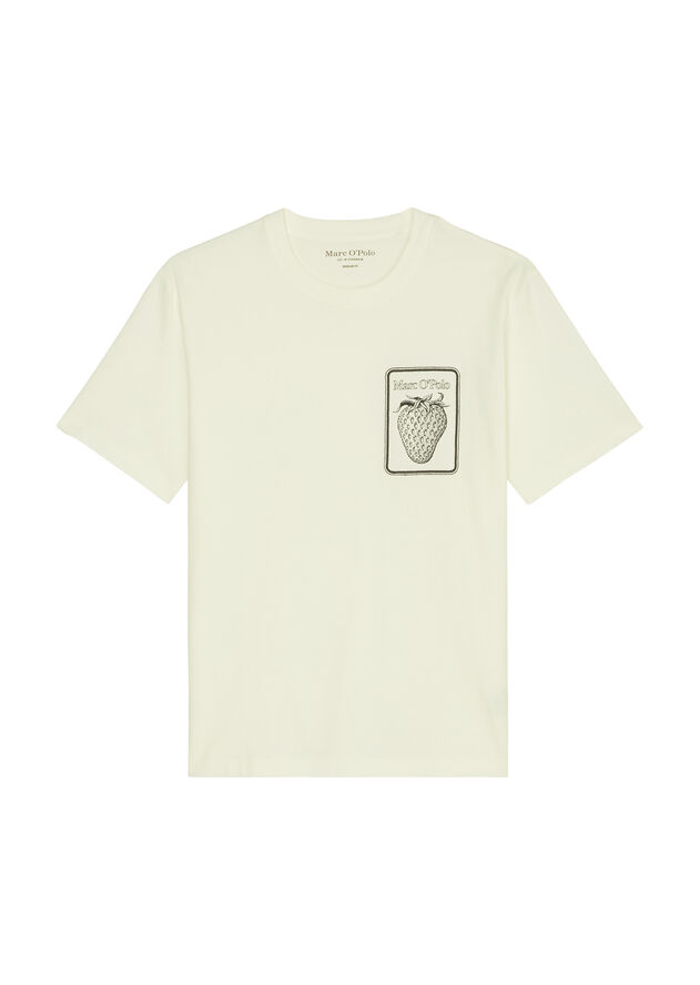 T-shirt, short sleeve, artwork, rib
