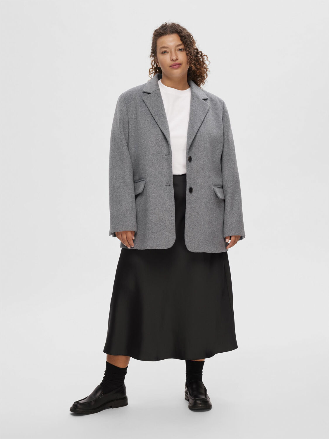 Slfsasja hot sale wool coat