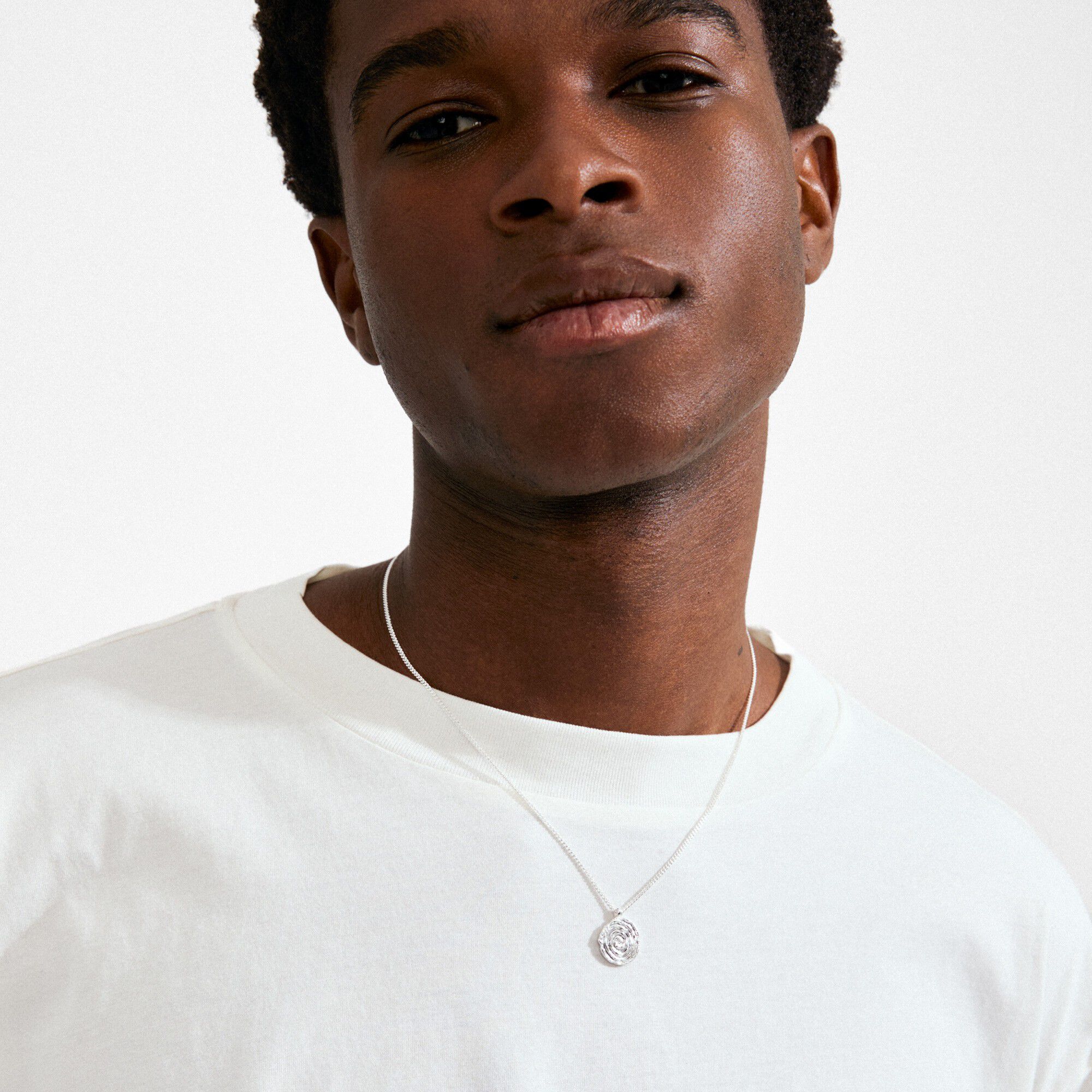 AIR halsk&aelig;de s&oslash;lvbelagt